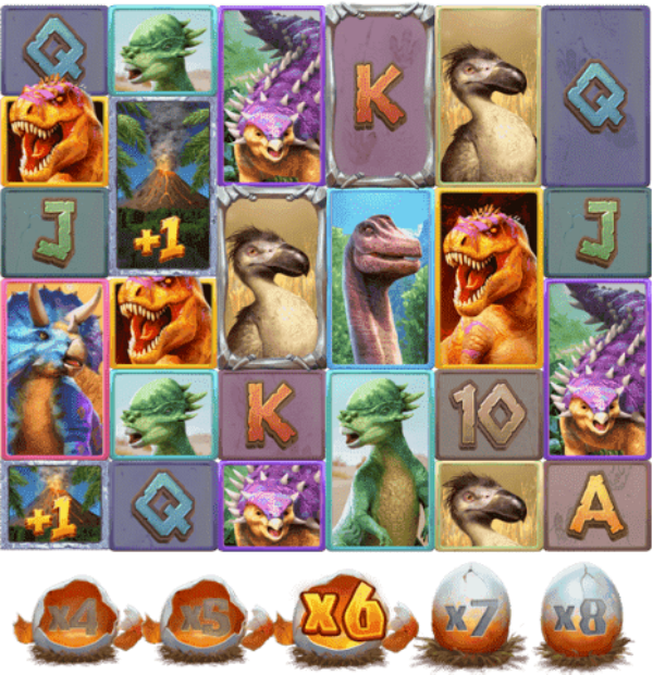 รีวิวเกมสล็อต Jurassic Kingdom พีจีสล็อต PGSlot